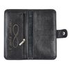 Clutch button mini with finished edges, "I love you" black