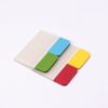Bookmarks highlighters sheets of adhesive plastic BRAUBERG, 38х25 mm 4 colours x 20 sheets