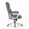 BRABIX PREMIUM "Level EX-527" office chair, spring block, recycled leather, gray
