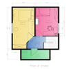 Frame country houses "Linz" option 2, project 198, the Prod