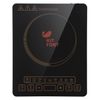 Tile electric induction KITFORT TT-116, 1600 W, 1 ring, 8 modes, 8 programs, touch control, black