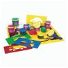 Finger paints JOVI (Spain), set of 6 colors for 125 ml, 9 items, oilcloth