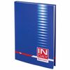 BRAUBERG / Not defteri "INDAY mavi", 96 yaprak A5 (135x206 mm), ciltli, lamine kapak, kafes