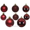 Kaemingk / Plastik top seti Cosmo Burgundy, 6-10 cm, 26 adet