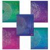 HATBER / Notebook, А5, 48 sh., Suporte, gaiola, folha 3D, "Mandala" / 10 unid.
