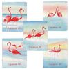 Альт / Notebook A5 48 l. bracket, cage, Soft Touch, foil, "FLAMINGO" / 10 pcs.