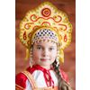 Русский народный костюм  / Kokoshnik "Larisa", 12.5 cm
