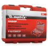 Set fitter, 112 items, MATRIX PROFI, 1/4",1/2",5/16", square, case