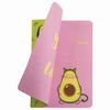 BRAUBERG / Notebook 40 l. checkered cover SoftTouch, beige paper 70 g / m2, stitching, А5 (147х210 mm), CUTE AVOCADO / 10 pcs.