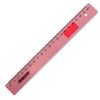 Line plastic, 20 cm, PYTHAGORAS, transparent, neon, assorted