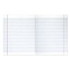 BRAUBERG / Notebook GREAT NAMES. Pushkin A.S., 12 years old. frequent slanting WITH ADDITIONAL HORIZONTAL, thick paper 80g / m, offset cover / 20 pcs.