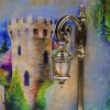 Золотая антилопа / Painting "Evening walk. Kislovodsk. Castle" with lighting