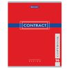 BRAUBERG / Notizbuch A5, 96 Blatt, Käfig, Kartoneinband, "CONTRACT" / 14-tlg.