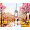 Опт-картина / Peinture par numéros Parc 40x50 en France