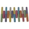 Chalk, colored JOVI (Spain), set of 20 PCs., for drawing on the pavement, round, plastic bucket