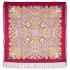 Павловопосадский платок  / "Dreams of Happiness" shawl with silk fringe