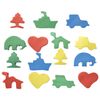 Plasticine JOVI (Spain), set of 8 colors, 200 g, 12 forms, 3 stack, rolling pin, plastic suitcase