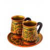 Золотая Хохлома / Set for beer, 3 pieces