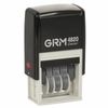 GRM / Dater-mini month in letters, imprint 22x4 mm blue, GRM 4820