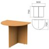 Table to the negotiating table (640110) Monolith, 900 x700s750 mm, beech Bavaria