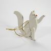 Toy Christmas tree "Cat" sitting 1013