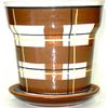 Тарусский художник / Tarusa artist / Cache-pot with decor "Big Five", 1.25L