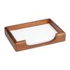 Tischset BESTAR "Jupiter" aus Massivholz (Buche), 6-teilig, Farbe "Walnuss"