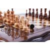 GamesDealer / Xadrez + gamão esculpido com Ararat 30 com alça, Haleyan