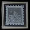 Елецкие кружева / Yelets lace / Panel "Winter hut"