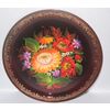 Сувениры из Н.Тагила / Souvenirs from N. Tagil / Tray "Round. Rose-poppies", 17cm
