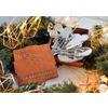 Ленивые Бобры / Lazy Beavers / Set of mirrored Christmas tree decorations "Space inside" in a gift box