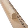 Thước gỗ 100 cm, dùng cho bảng đen, có giá đỡ, PIFAGOR