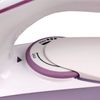 Bügeleisen BRAUN TS505, 2000 W, Antihaftbeschichtung, selbstreinigend, Anti-Tropf, weiß / lila