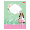 HATBER / Notebook 12 sheets, cage, sequins, "Dolls" / 20 pcs.