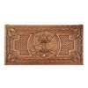 GamesDealer / Backgammon tallado "2 escudo de armas" 60, nogal, Haleyan