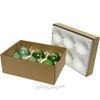 Kaemingk / Set of glass balls Montclair: Iceberg Green 8 cm, 6 pieces