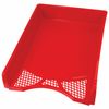 Tray horizontal STAFF paper "Profit", A4 (330х260х60 mm), polypropylene, red