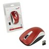 GENIUS / Wireless mouse NX-7010, 2 buttons + 1 wheel-button, optical, white-red