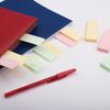 Bookmark adhesive BRAUBERG PASTEL, paper, 76х25 mm, 3 colors x 100 sheets assorted Euro slot