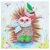 Волшебная мастеркая / Magic trowel / Sequin mosaic "Hedgehog"