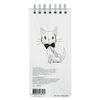 Sketchbook, white paper 160 g/m2, 105x220 mm, 80 sheets, comb, "MIX"
