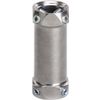 Double adapter for pyramid 90 mm long (stainless steel)