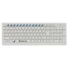 DEFENDER / Set Wireless Skyline 895 Keyboard Mouse 3 Buttons + 1 Wheel Button White