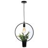 BayerLux / Lamp "Circle" black 1x40W