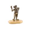 Золотая антилопа / Figurine "Clown" on natural stone