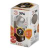 ЭРА / LED lamp 7 (60) W, E27 base, transparent ball, warm white light, 30,000 hours, LED smdP45-7w-827-E27-Clear