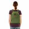 Backpack BRAUBERG, universal, city-format, single tone, green, 20 liters, 41х32х14 cm
