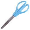 PYTHAGORAS scissors, 145 mm, asymmetrical handles, carton packing with hanger, assorted