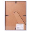 Frame business-class 21x30 cm, plastic, baguette and 11 mm, silver, glass