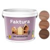 Paint-antiseptic FAKTURA mahogany 0.9 l